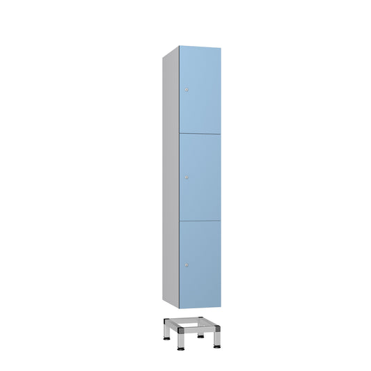 Pure Aluminium Locker Stand (Nest of 1)