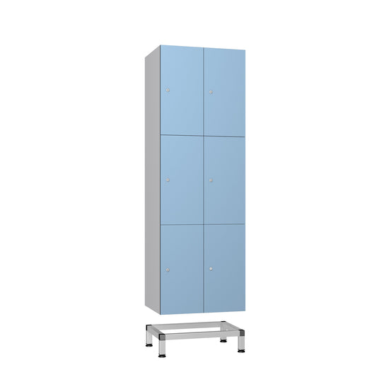 Pure Aluminium Locker Stand (Nest of 2)