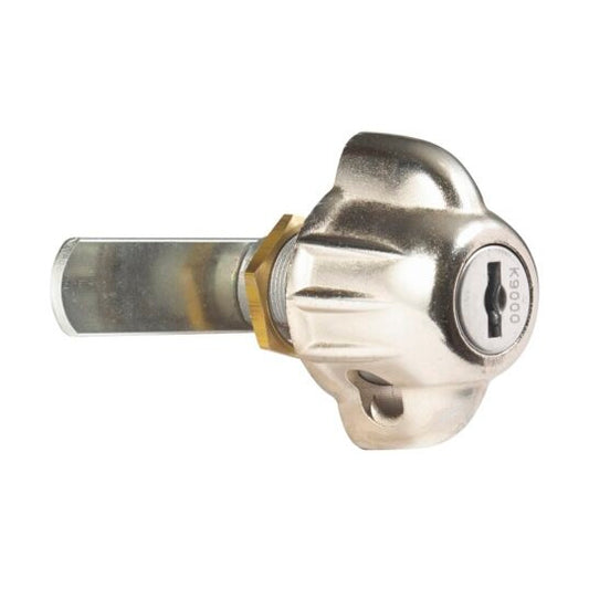 L&F Hasp Lock with Key Override Feature
