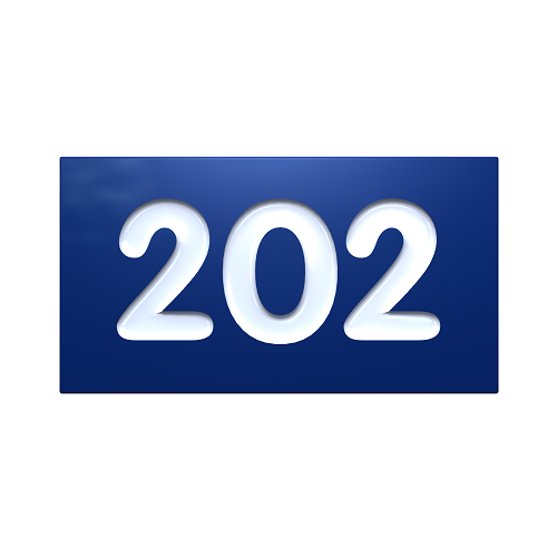 Rectangle Plastic Self Adhesive Locker Number