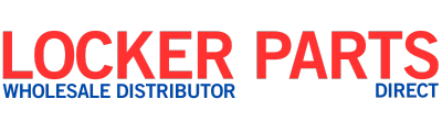 Logo of Locker Parts Direct, a wholesale distributor, with red and blue text.