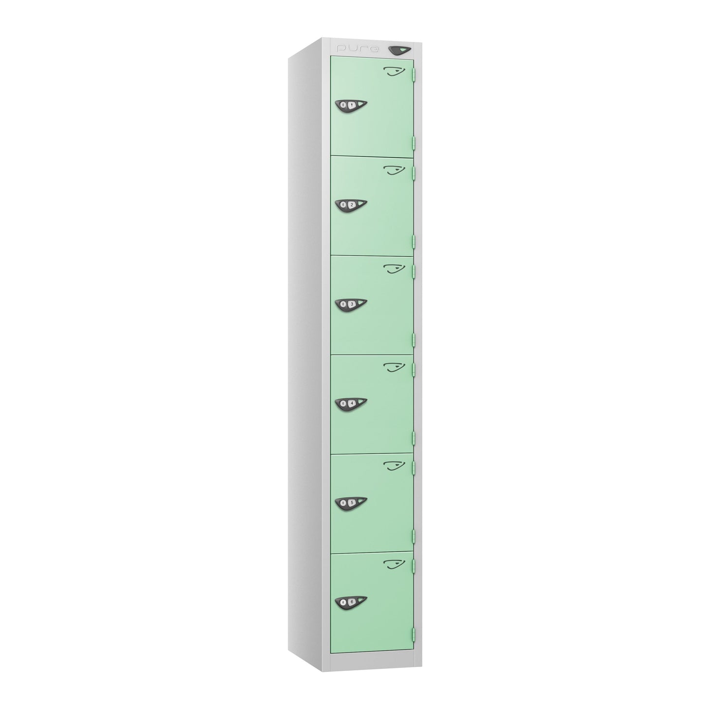 Pure PRIME 6 Door Steel Locker