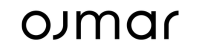 Ojmar logo in black on a white background.