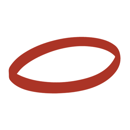 Rubber Wristbands (Pack of 100)