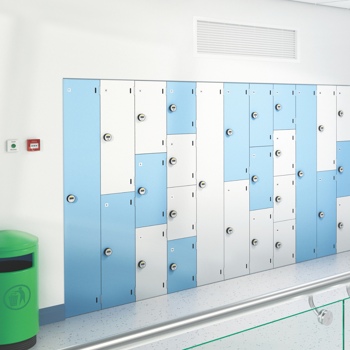 Pure Replacement Locker Doors (SGL)