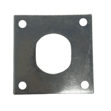 L&F "Double D" Lock Back Plate (Pack of 5)