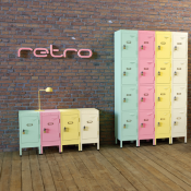 Vintage Retro Lockers