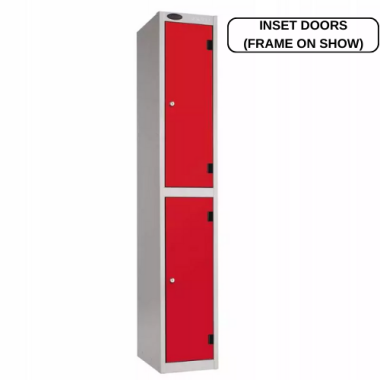 Probe 2 Door Inset Laminate Locker 