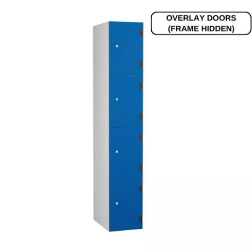 Probe 4 Door Overlay Laminate Locker 