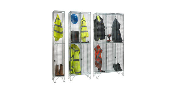 Fast Delivery 2 Door Wire Mesh Lockers | Anglia Storage Products ...