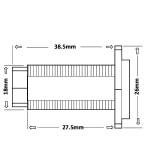 Assa 10450 Locker Cam Lock, Supplied With 2 Keys