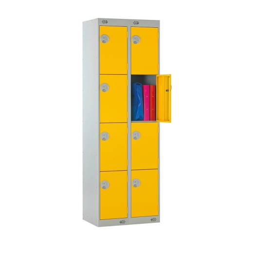 Link Lockers 4 Door Locker - Nest of 2