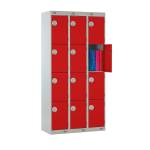 Link Lockers 4 Door Locker - Nest of 3