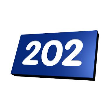 Rectangle Plastic Self Adhesive Engraved Locker Number