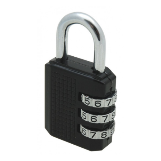 Value 3 Dial Combination Padlock 