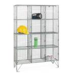 Standard Low Height 12 Compartment Wire Mesh Locker 