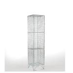 Standard Low Height 3 Compartment Wire Mesh Locker 