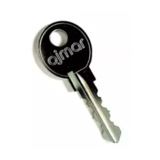 Ojmar Standard Replacement Locker Key 