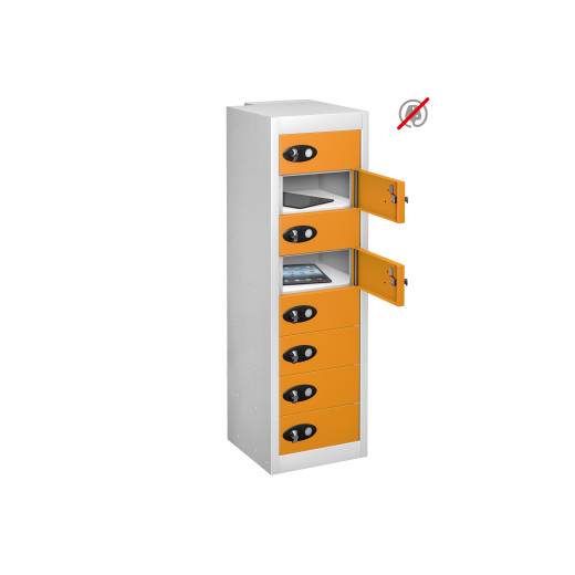 Probe 8 Door Low Height Mobile Phone Storage/Charging Locker